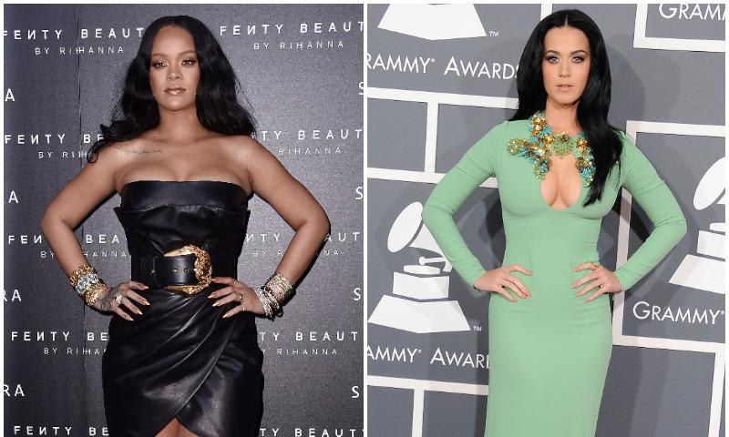 Rihanna y Katy Perry comparten el gusto por cambiar el estilo de su cabello