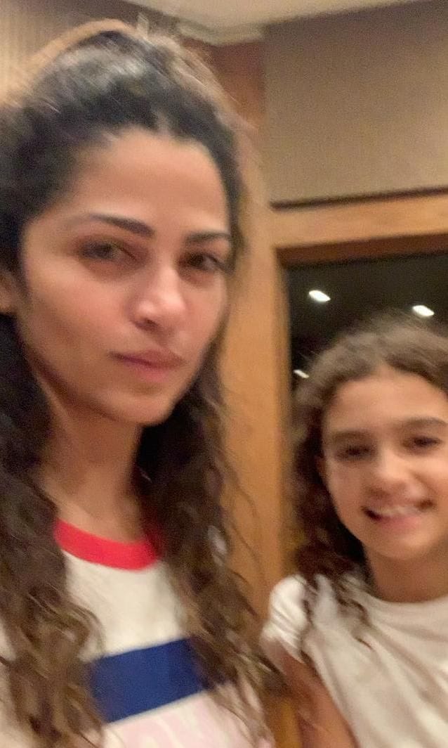 Camila Alves and daughter are twins