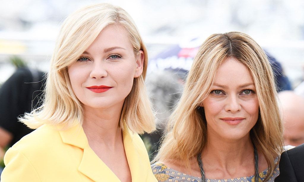 Riviera beauties. Kirsten Dunst and Vanessa Paradis were rays of sunshine out in Cannes.
<br>
Photo: WireImage