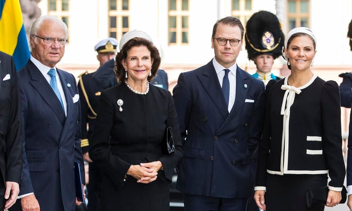 Catharina was the Swedish King’s relative (left)