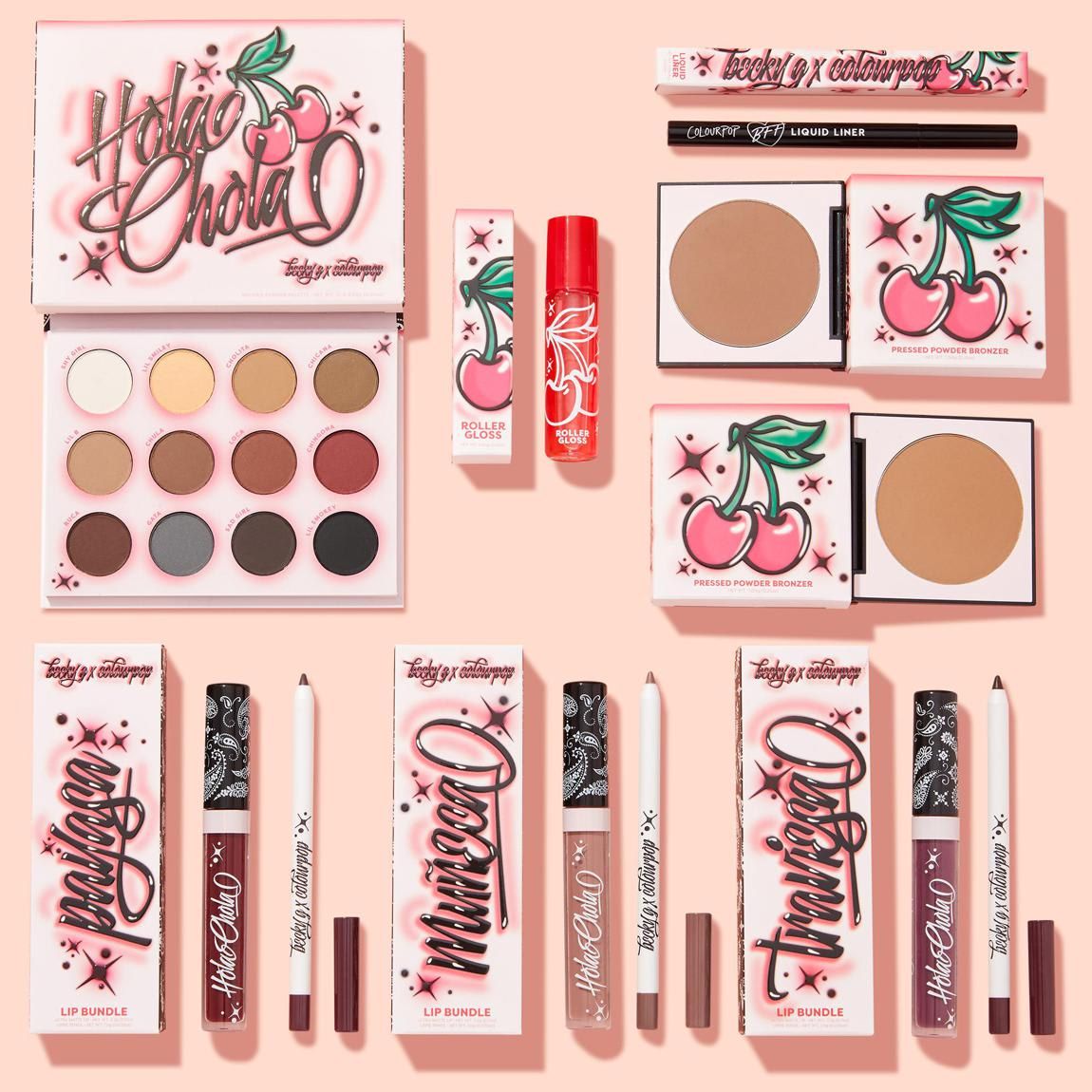 ColourPop Becky G Hola Chola full collection