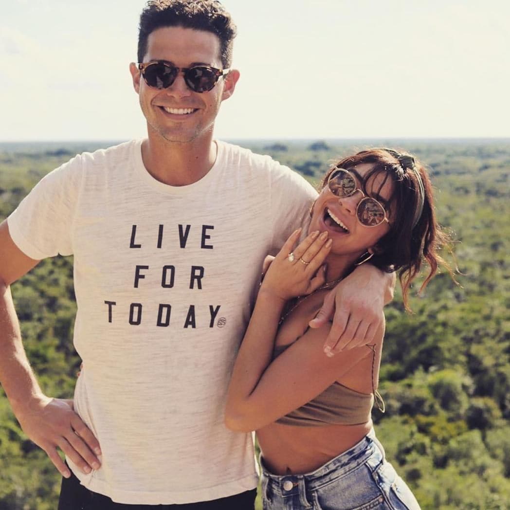 Sarah Hyland and Wells Adam