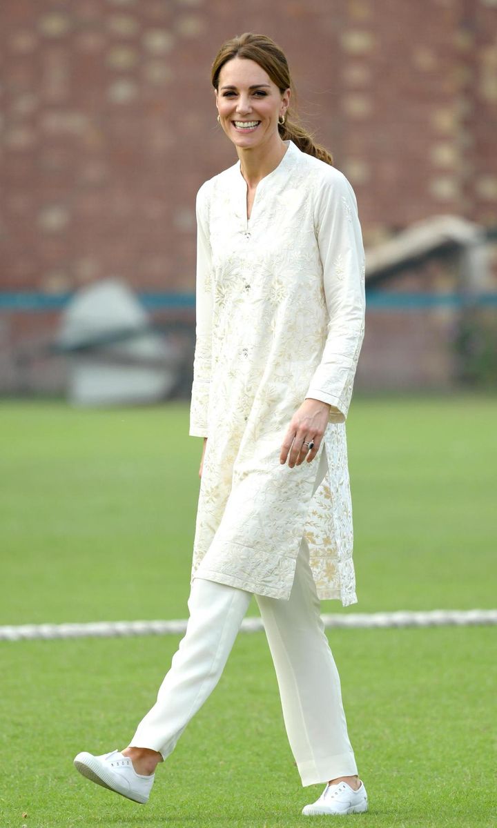 Kate Middleton's outfits during royal tour of Pakistan