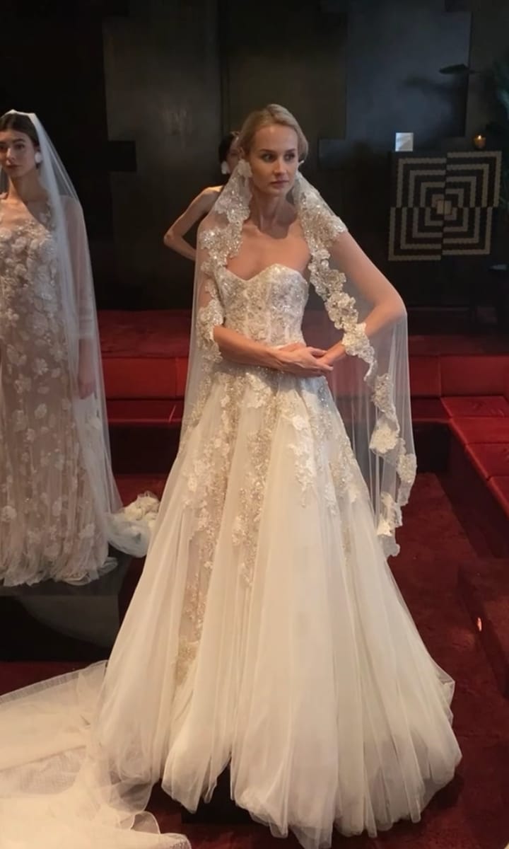 Francesca Miranda   New York Bridal Fashion week