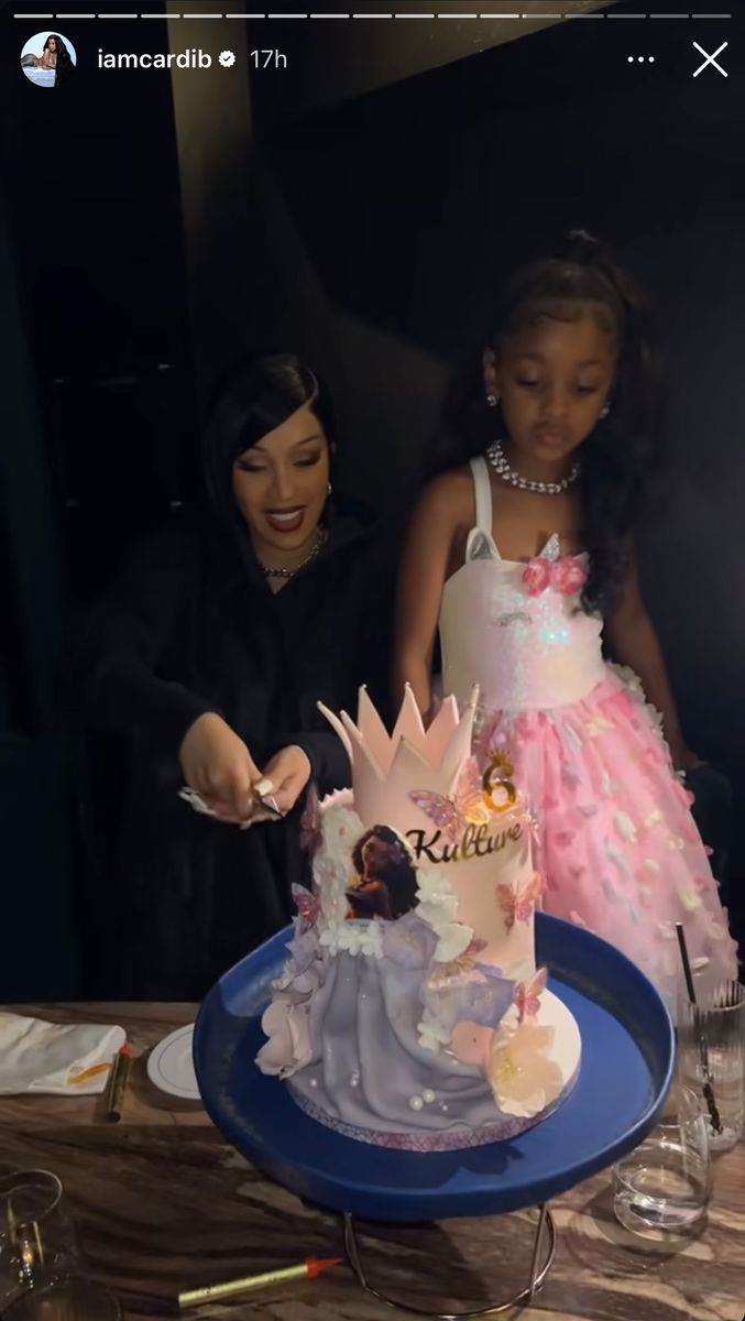 Cardi B celebrates daughter Kulture's sixth birthday with zoo trip and lavish dinner