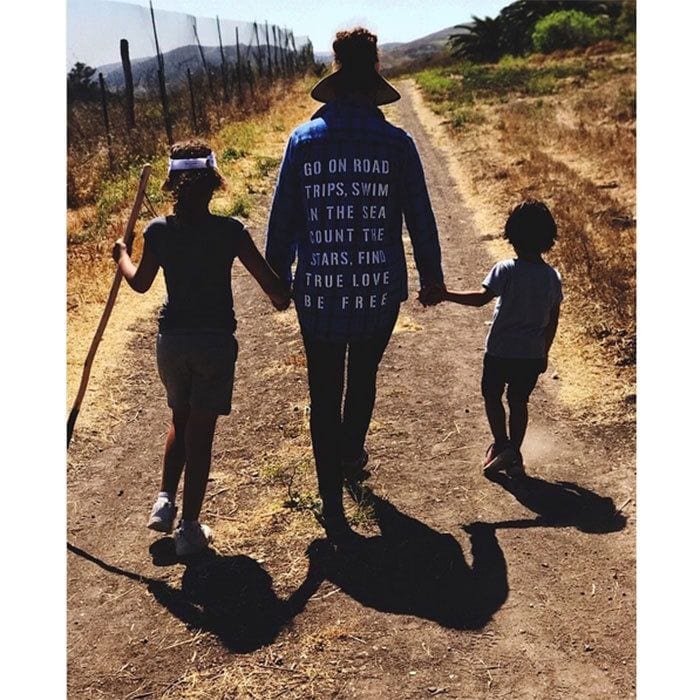 <b>Halle Berry</B>
The Oscar winner shared this rare photo of herself with her two children, Nahla and Maceo, on Instagram, captioning it simply, 'All of this' and wishing her followers a happy 4th.
Photo: Instagram/@halleberry