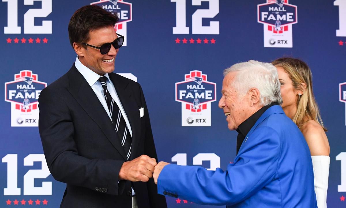 2024 Hall of Fame Induction Ceremony for Tom Brady