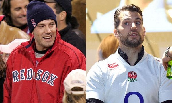 Who doesn't love a man that gets into the team spirit? Ben showed off his Red Sox pride at a baseball game wearing a beanie and jacket, while Henry threw on a jersey during the 2015 Rugby World Cup for an England v Australia match.
<br>
Photos: WireImage