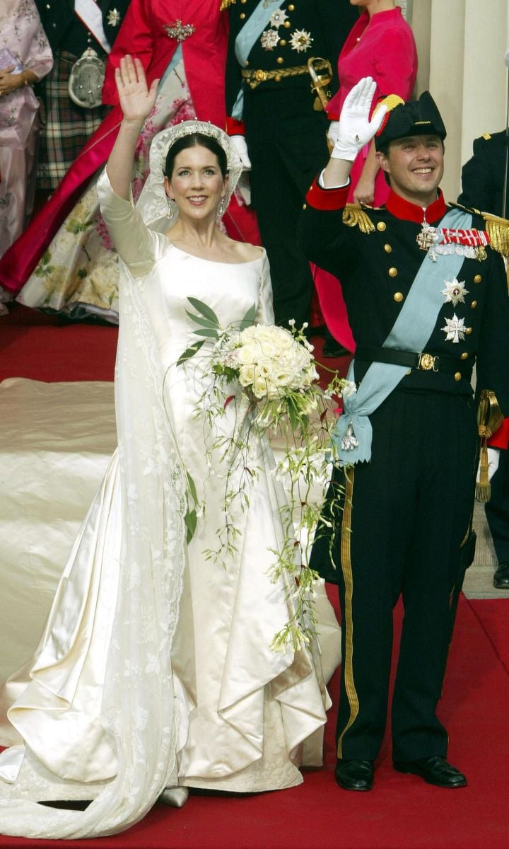 Crown Princess Mary married Crown Prince Frederik in 2004