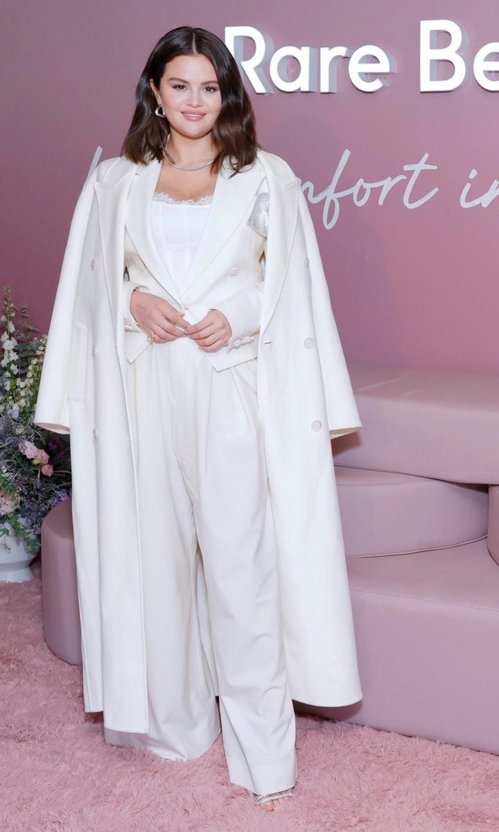 Selena Gomez Celebrates The Launch Of Rare Beauty's Find Comfort Body Collection In LA