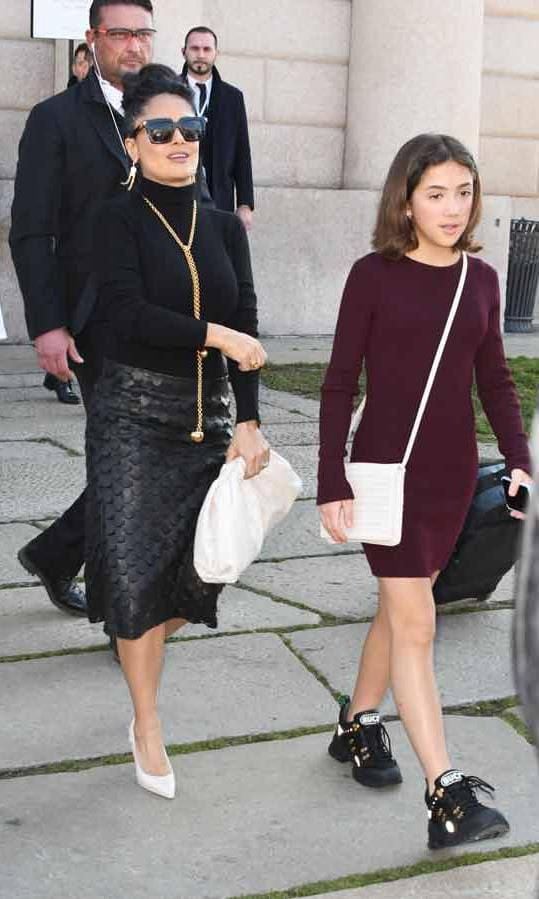 Salma Hayek daughter Valentina Paloma Bottega Veneta