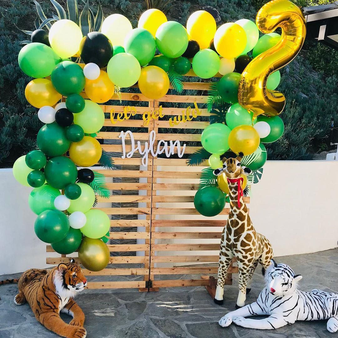 Roselyn Sanchez throws son jungle second birthday