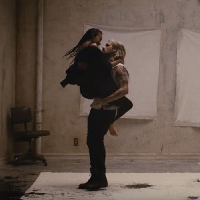 Zoe Saldana, Marco Perego music video