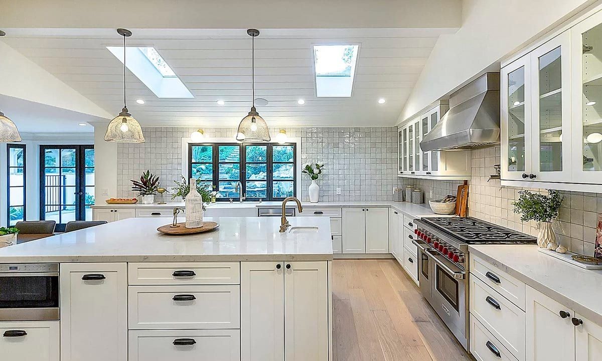 Kitchen in Miley Cyrus' home