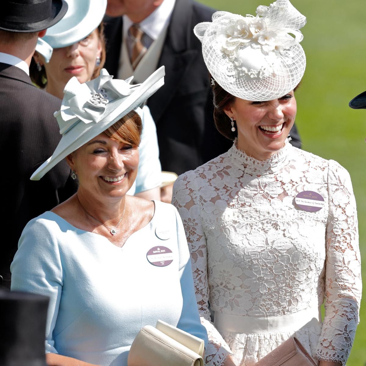 Carole is a mother to Kate, Pippa and James