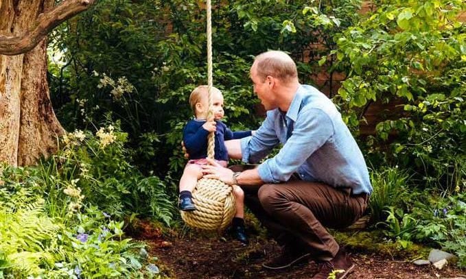 Prince Louis and Prince William