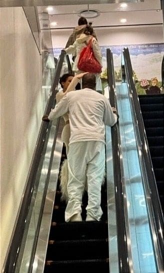 Kanye West and Bianca Censori appear together again while shopping at a Tokyo mall, dispelling rumors of their split.