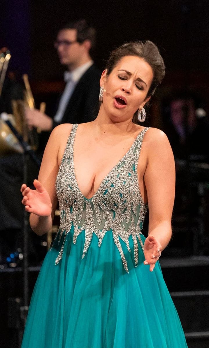 Nadine Sierra performs during New York 64th Viennese Opera