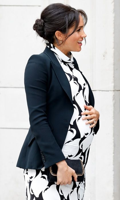 Meghan Markle baby bump