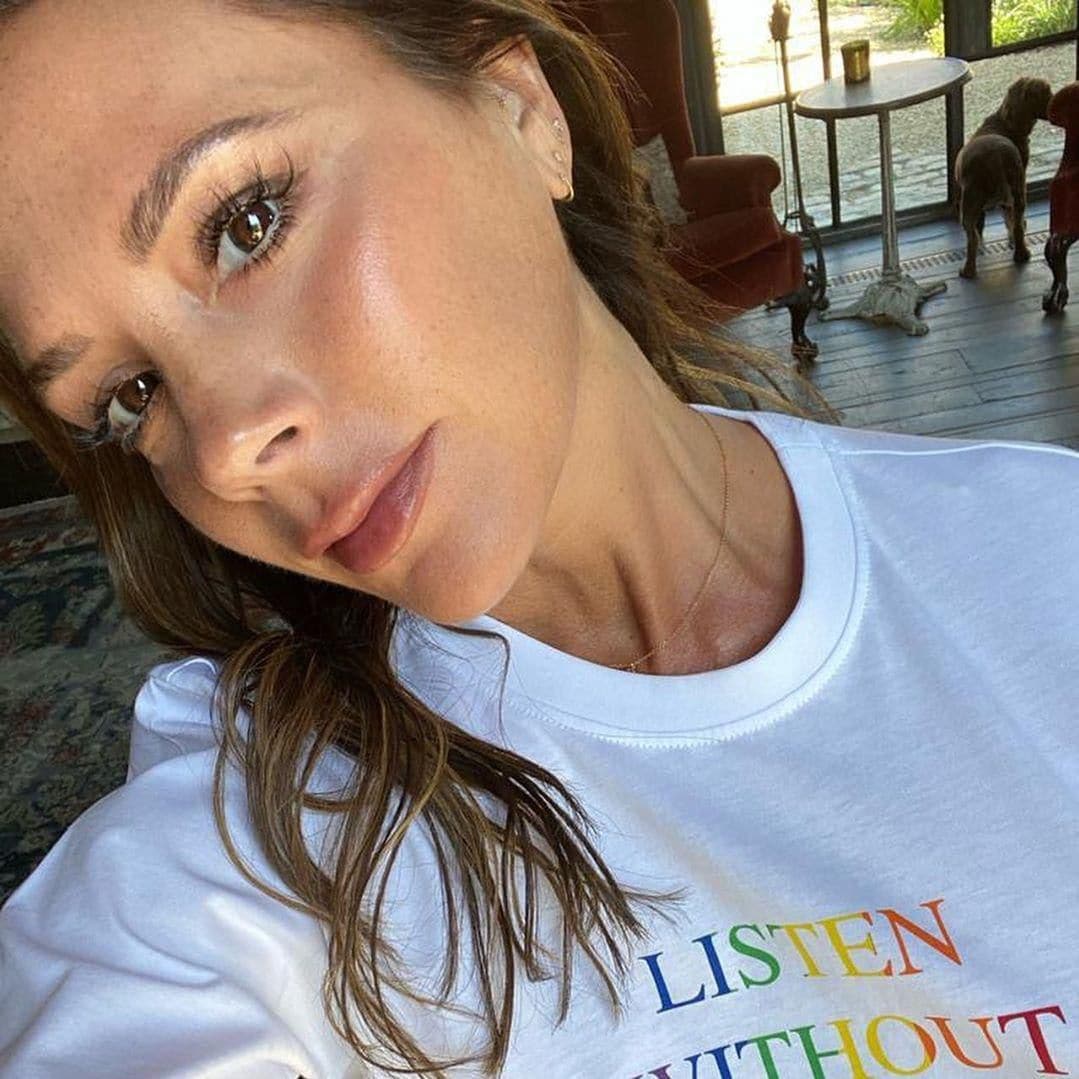 Victoria Beckham Pride t shirts