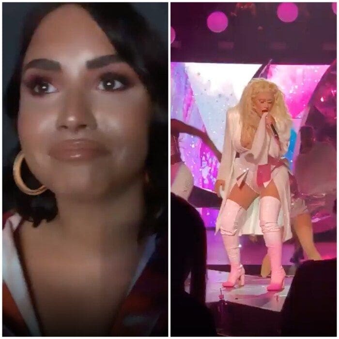 Demi Lovato Christina Aguilera