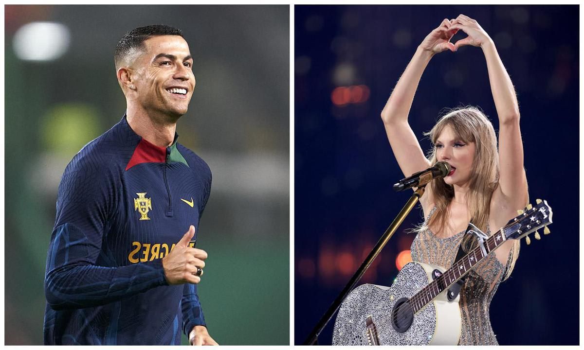 Cristiano Ronaldo is the world’s most searched athlete, and Taylor Swift is the most searched songwriter