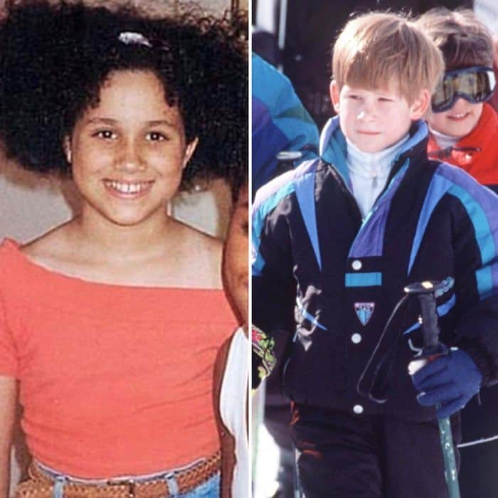 Meghan Markle and Prince Harry 1992