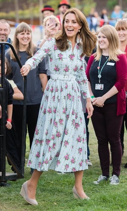 Kate Middleton reveals Prince Louis loves to smell flowers