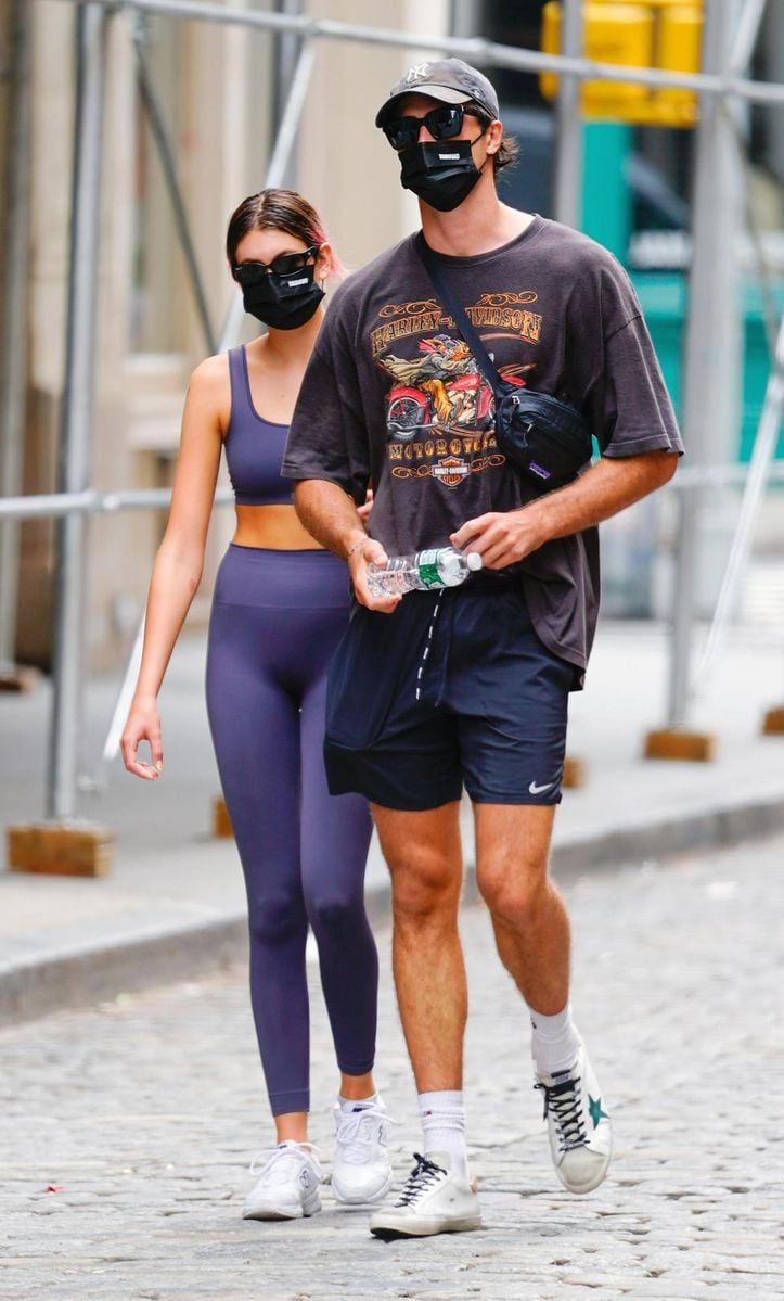 Kaia Gerber and Jacob Elordi