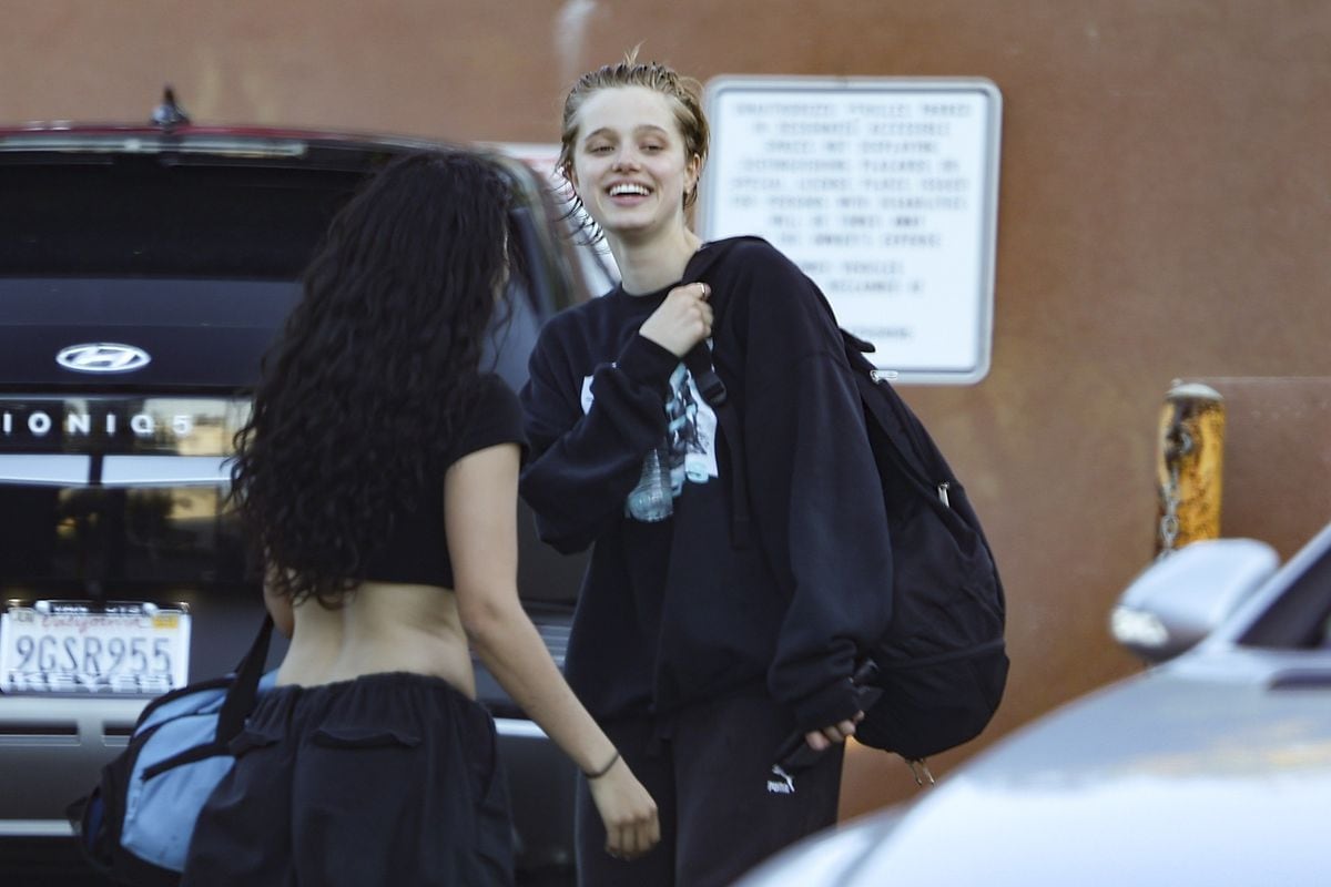 Shiloh Jolie was seen heading to a dance class with her friend