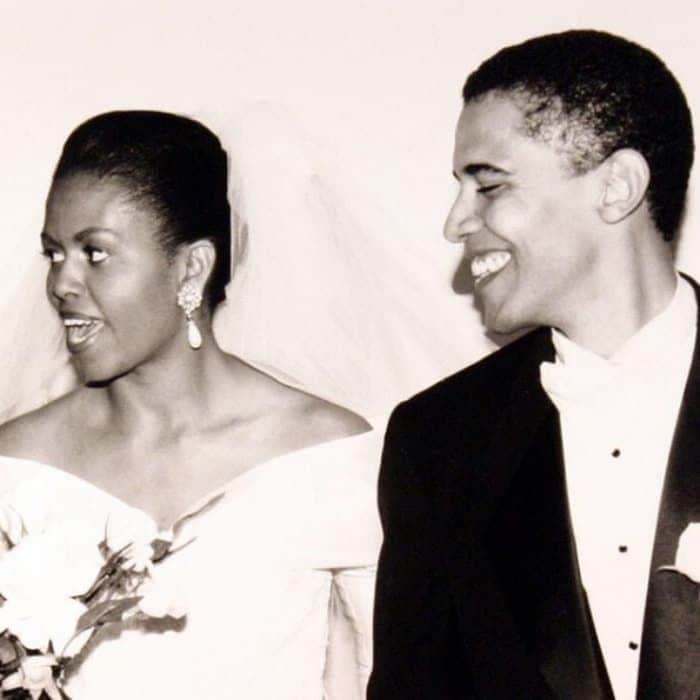 <b>Their special day</b>
Michelle told PopSugar, "On Oct. 3, 1992, Barack and I were married in Chicago and every day since, I've grown prouder and more in love with him."
Photo: Instagram/@michelleobama