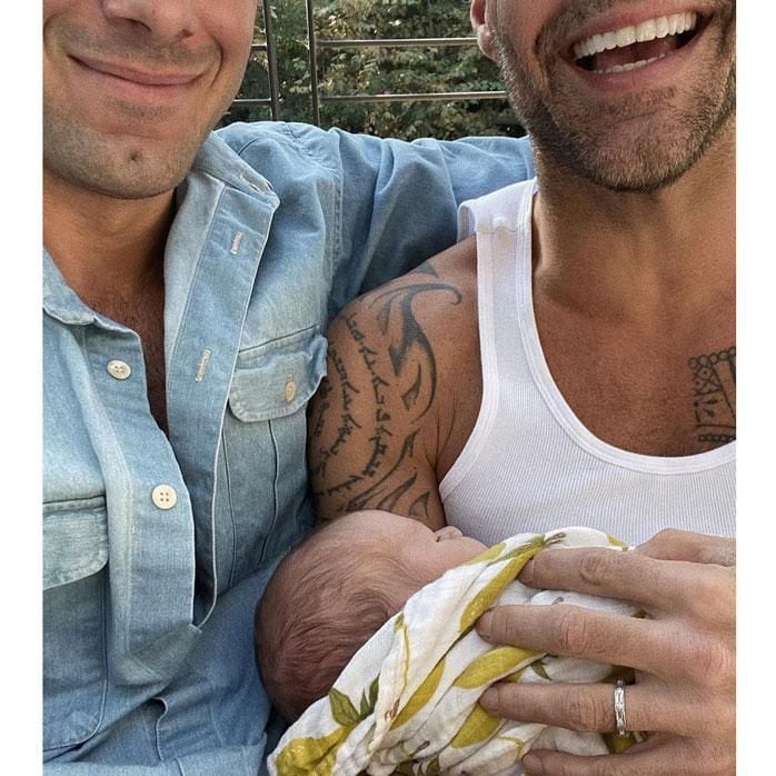 Ricky Martin baby son