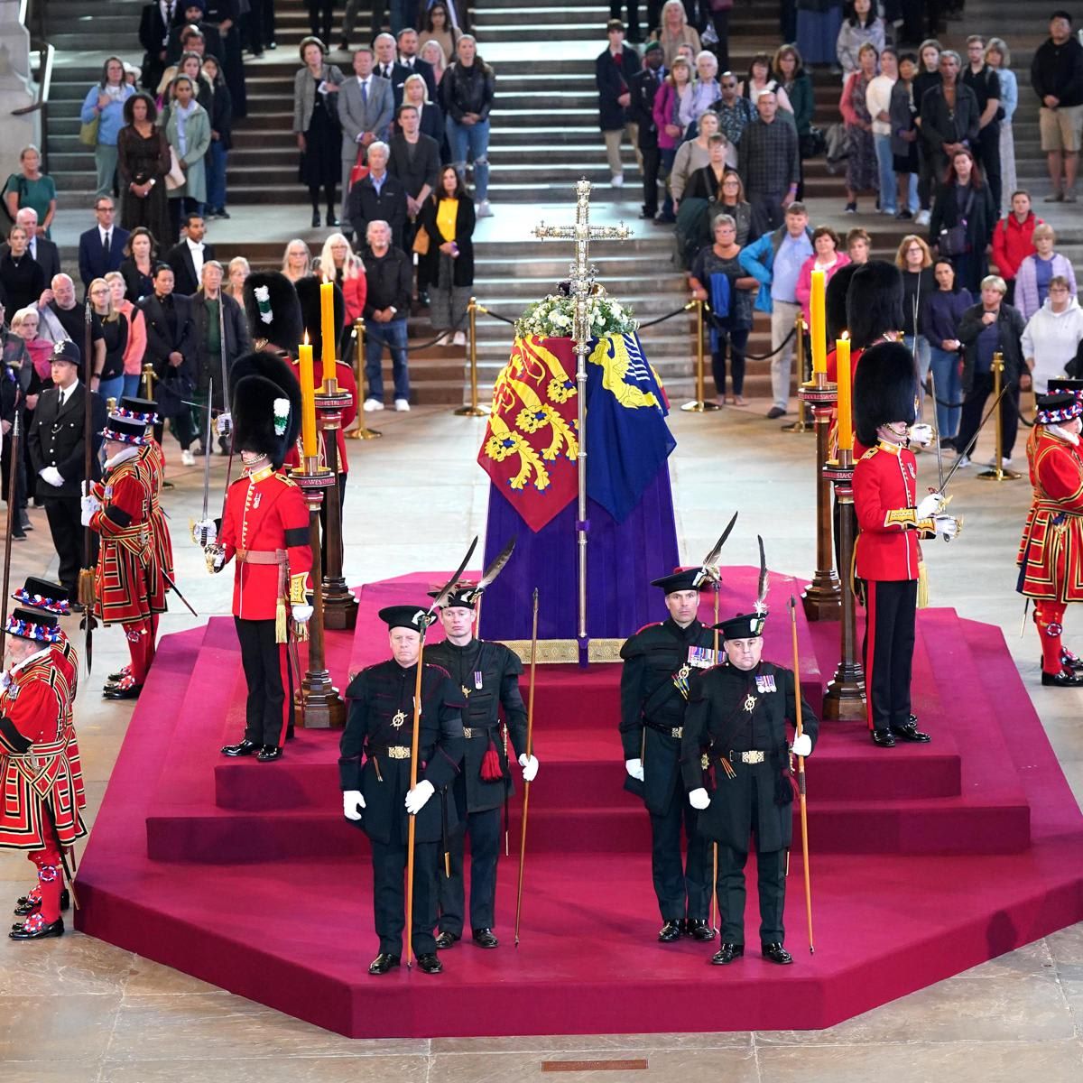 Lying in State Of Her Majesty Queen Elizabeth II At Westminster Hall