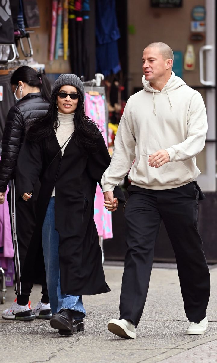 Zoë Kravitz and Channing Tatum go on lunch date in New York City