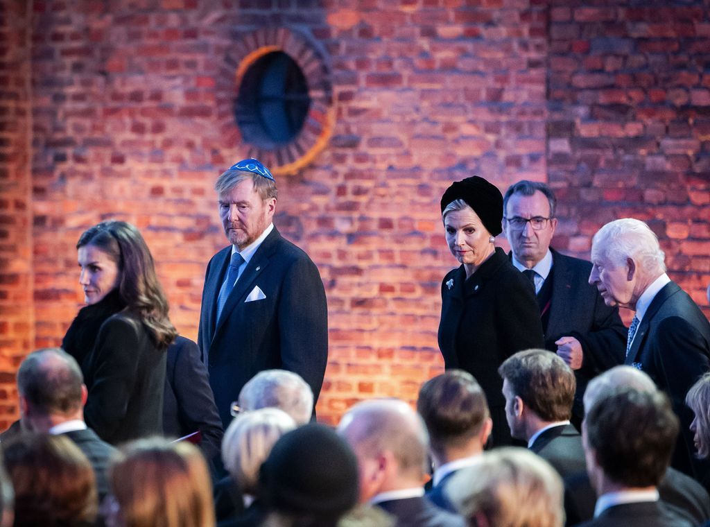 Kings Felipe and Queen Letizia join global leaders to mark Auschwitz 80th anniversary