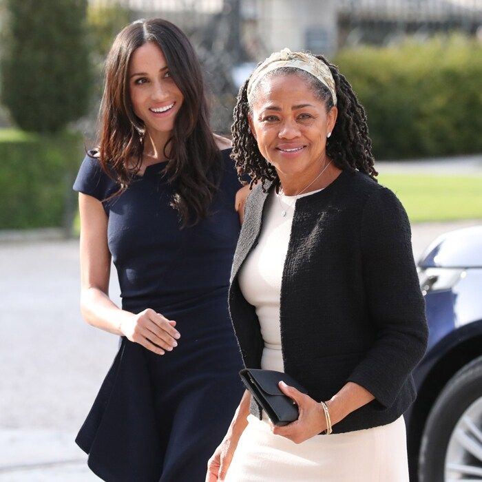 Meghan Markle and Doria Ragland