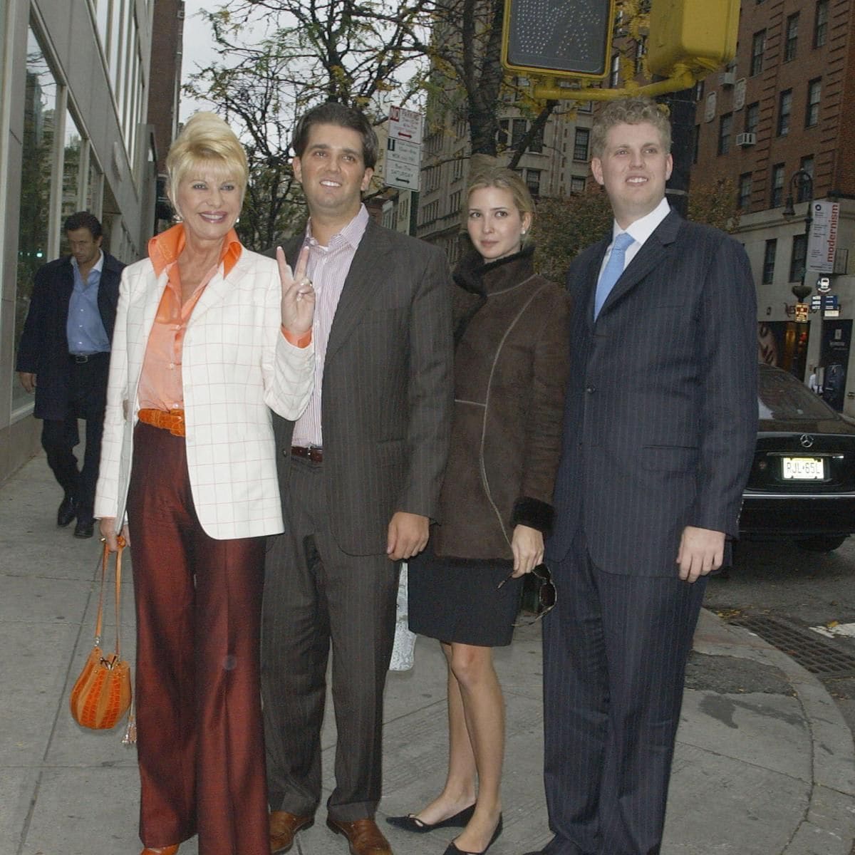 Ivana Trump Out With Children