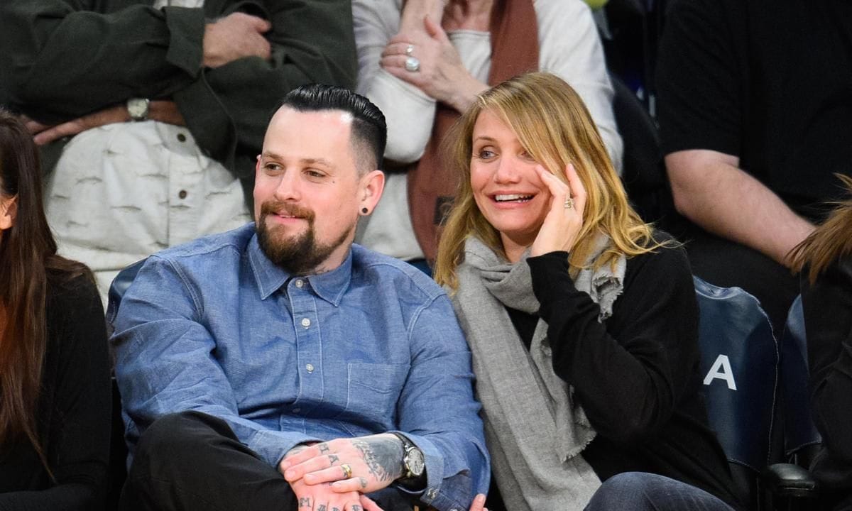 Celebrities At The Los Angeles Lakers Game