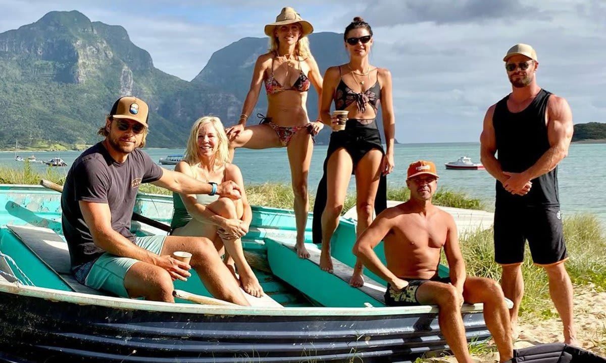 Vacaciones de Elsa Pataky y Chris Hemsworth