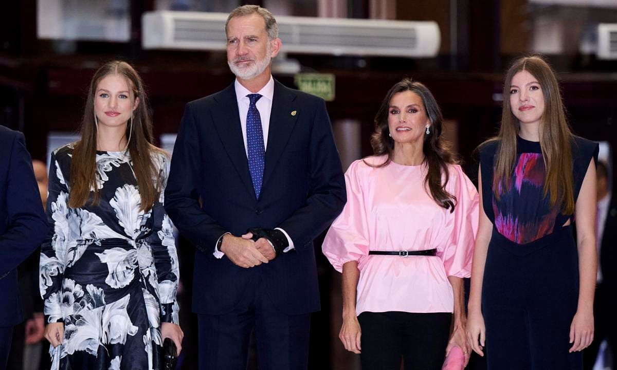 Spanish Royals Attend A Concert Ahead Of "Princesa De Asturias" Awards 2023