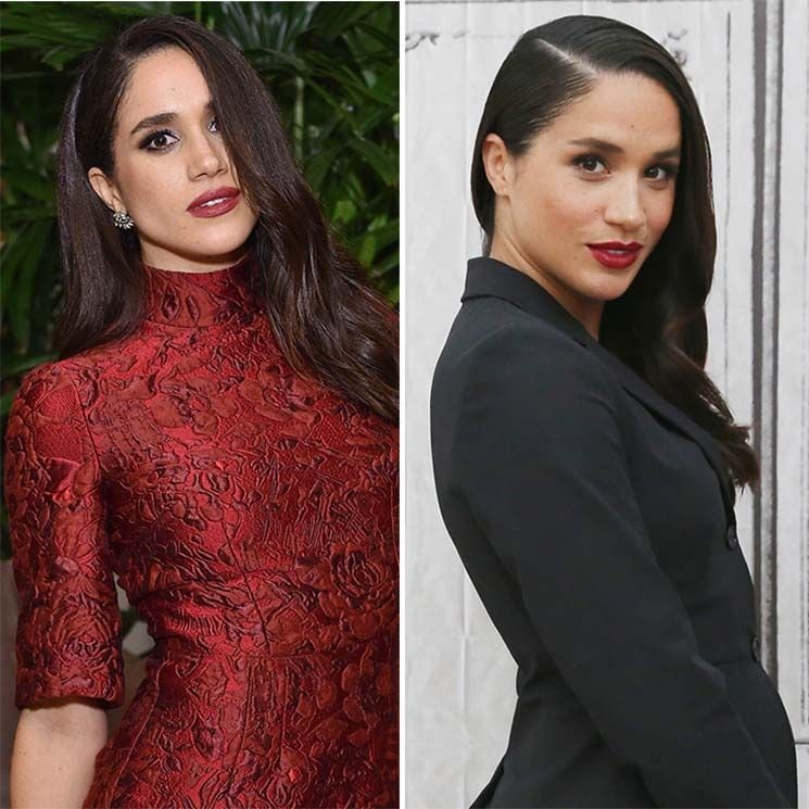 Meghan Markle red lipstick