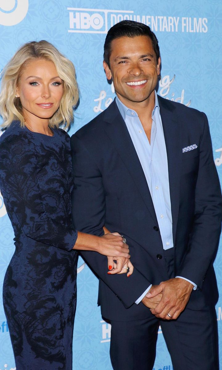 Kelly Ripa and Mark Consuelos