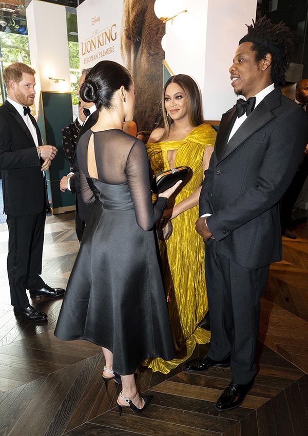 Meghan Harry Jay Z and Beyonce together