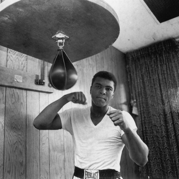 <b>Muhammad Ali: June 3</b>
<br>
The "Greatest of All Time" boxer died at age 74 surrounded by his family. Muhammad passed away at a hospital in Phoenix, Arizona after battling Parkinson's disease for three decades.
</br><br>
Following his death, Ali's daughter Hana Ali tweeted that her father was a "Humble Mountain." She added, "And now he has gone home to God. God bless you daddy. YOU ARE THE LOVE OF MY LIFE!"
</br><br>
Born Cassius Clay in 1942, the Kentucky native was given the name Muhammad Ali after converting to Islam. The legend began amateur boxing at age 12 and in 1964 became a heavyweight champion.
</b><br>
Asked toward the end of his life how he would like to be remembered, he replied, "He took a few cups of love, one teaspoon of patience, one tablespoon of generosity, one pint of kindness, and stirred it up well and served to each and every deserving person."
</b><br>
Photo: Harry Benson/Express/Hulton Archive/Getty Images