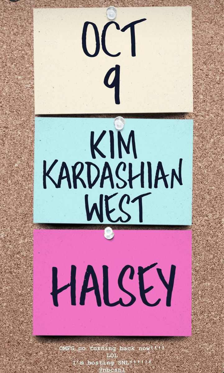 Kim Kardashian hosting SNL