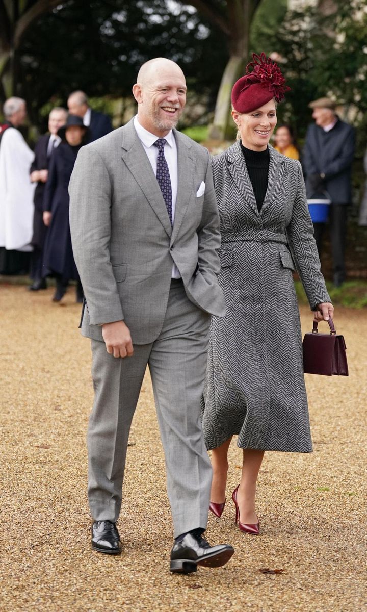 Mike is married to Princess Anne's daughter, Zara
