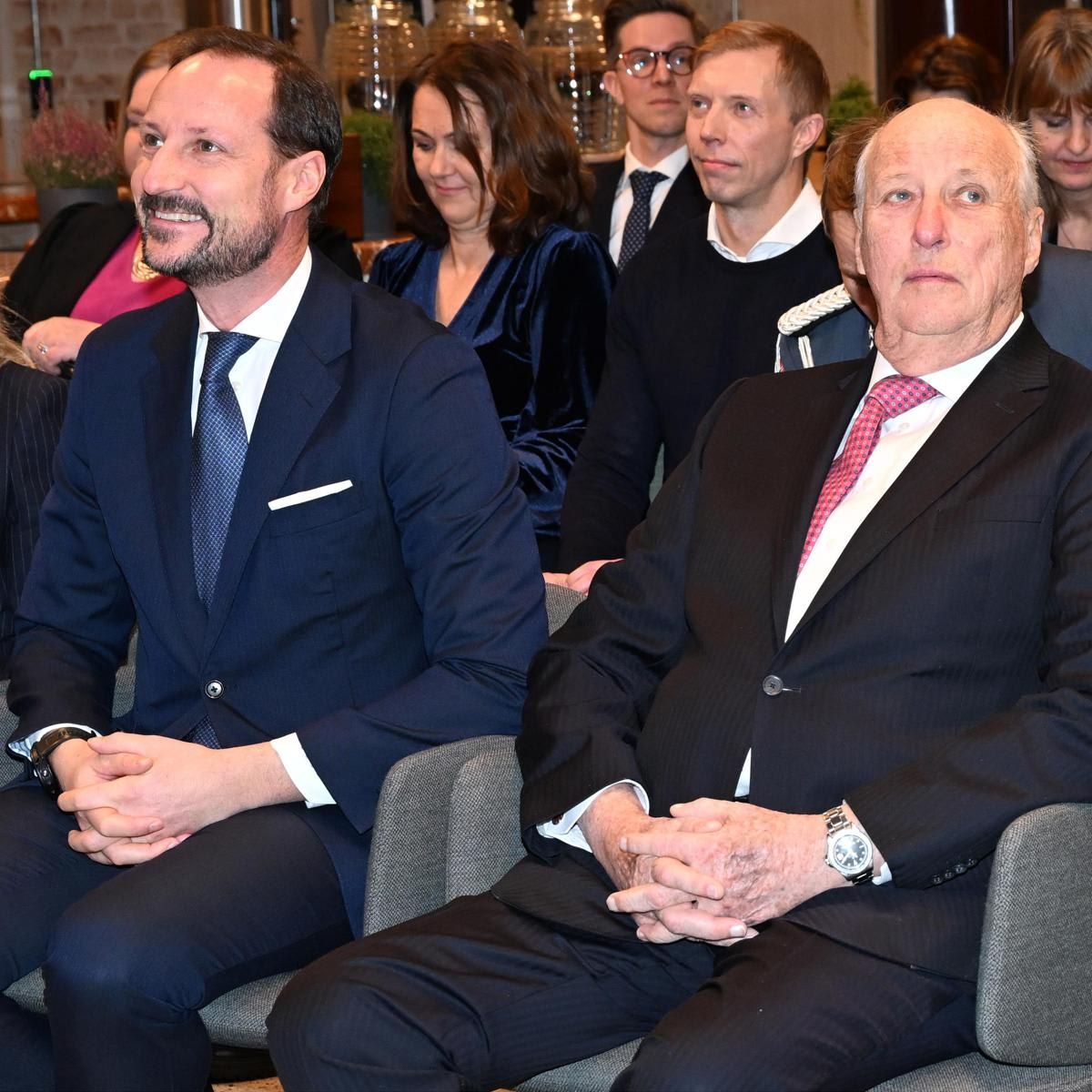 Crown Prince Haakon's father is on sick leave until Feb. 2 due to a respiratory infection