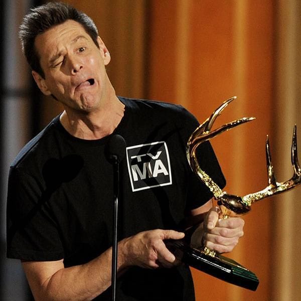 Jim Carrey recibe premios especial 2011