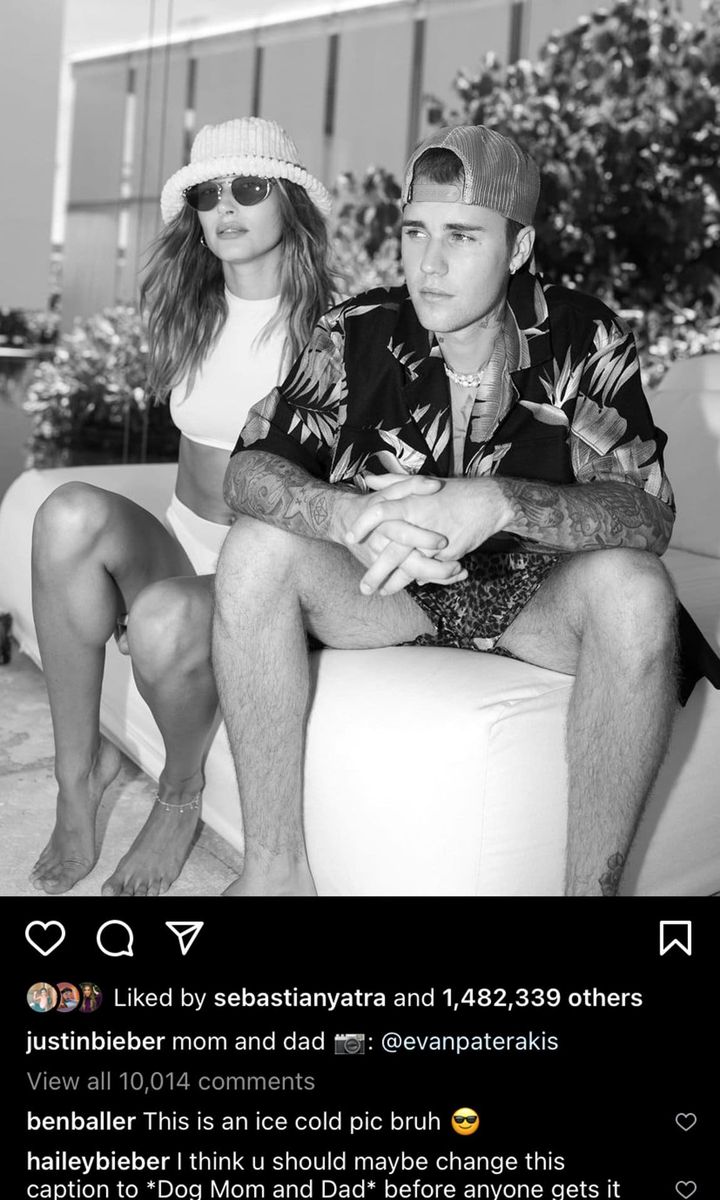 Justin and Hailey Bieber