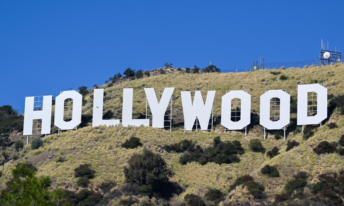 Hollywood sign in Los Angeles